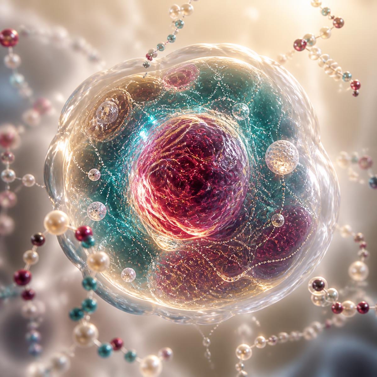 3D cellular peptide signaling